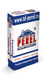 Теплая кладочная смесь Perel TKS 8020/8520 меш/17,5 кг